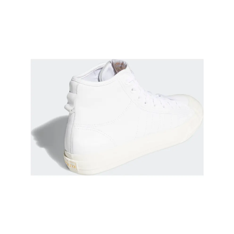 adidas Nizza Hi RF Cloud White / Chalk White / Gold Metallic (FY7787)