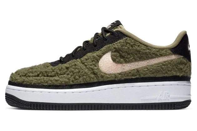 Nike Air Force 1 Low Shearling (GS) (AV6673-300)