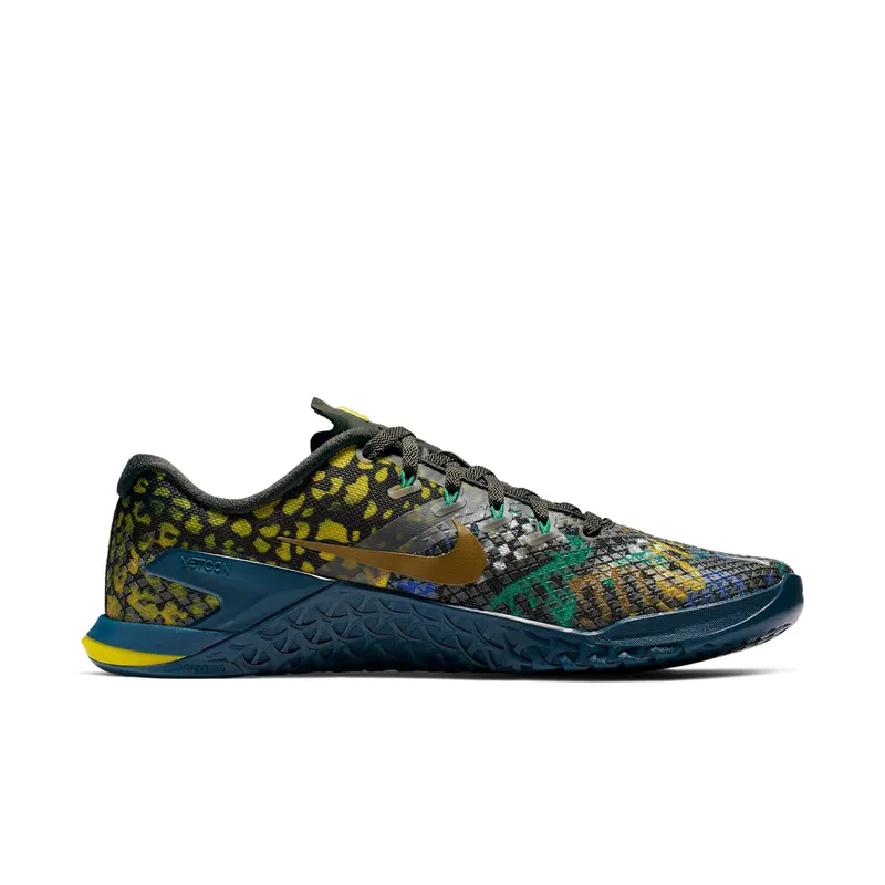 Nike Metcon 4 XD Multi-Color Snake Sequoia/Desert Moss-Nightshade-Laser Fuchsia-Lucid Green-Bright Citron (BV1636-300)