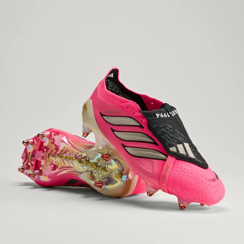 Adidas Predator Elite Fold-Over Tongue SG Cleats, Pink (HP9968)