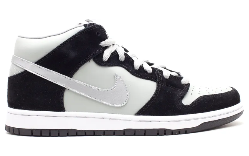 Nike SB Dunk Mid Black Silver