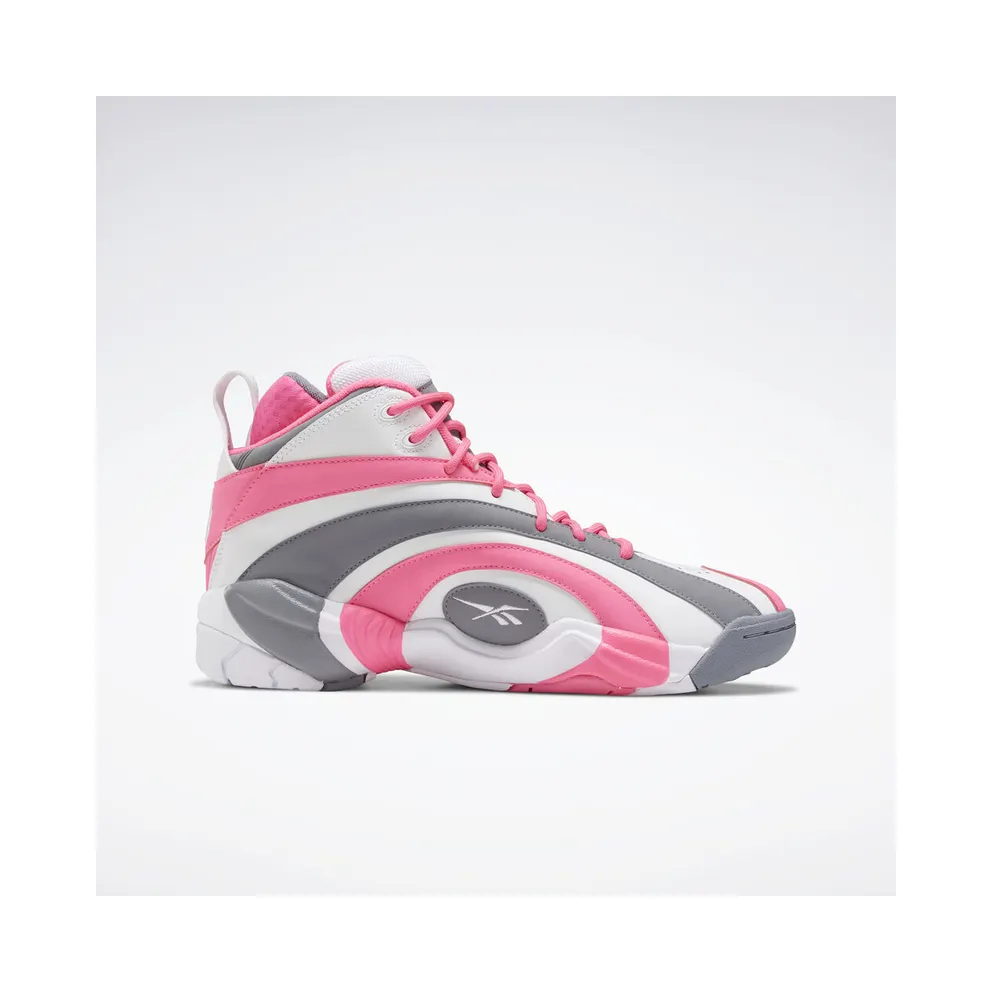 Reebok Shaqnosis Solar Pink White/Solar Pink-Skull Grey (Other Brands Reebok)