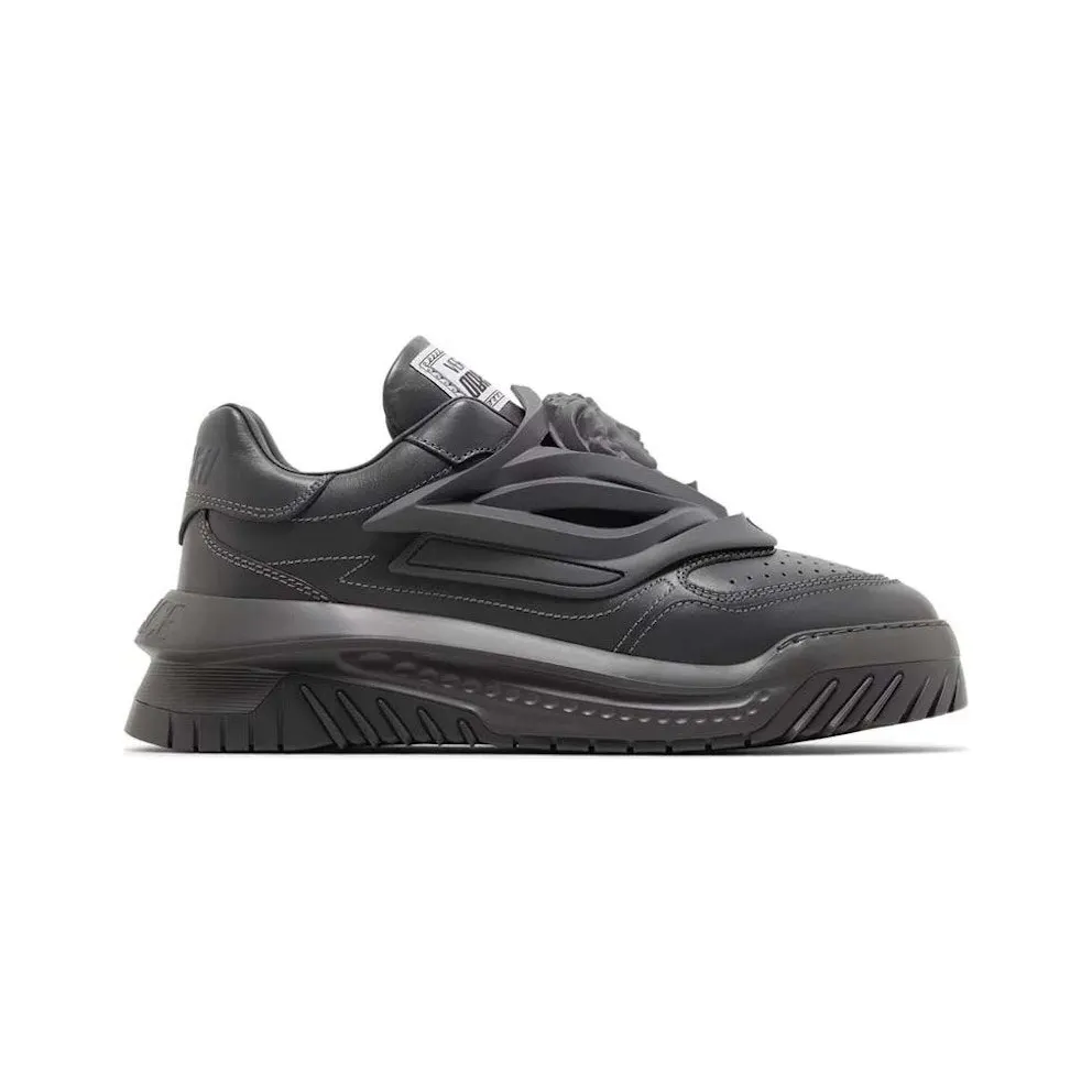 Versace Odissea Caged Rubber Medusa Sneaker Fossil Grey (1004524-1A03180-1E440)