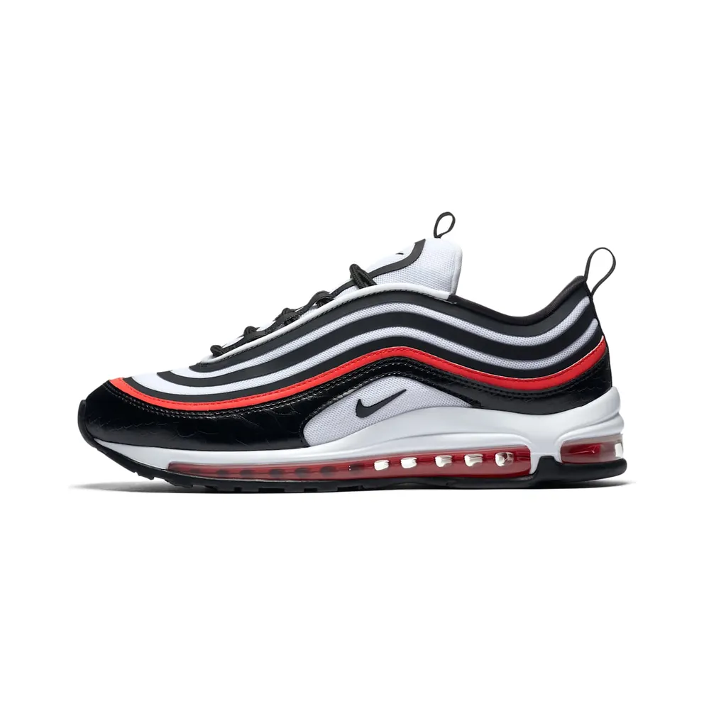 Nike Air Max 97 Ultra 17 Black White Habanero Red (W)