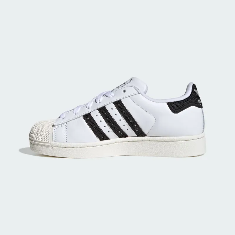 Adidas SUPERSTAR II Shoes Cloud White / Core Black / Off White (HQ2285)