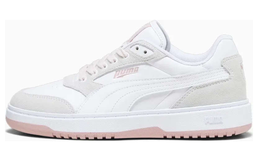 Puma Doublecourt Wit/Roze (394747-02)