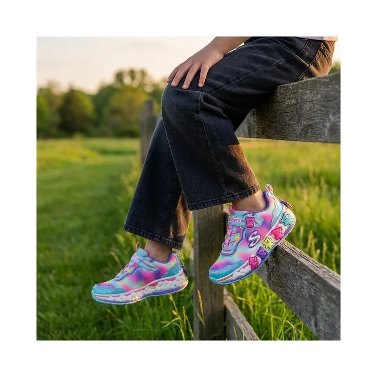 Skechers Sweet Kickz Gummy Friends Blue (303205LLBMT)