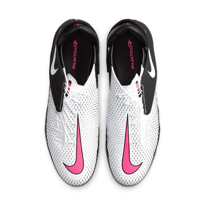 Nike Phantom GT Academy Flyease MG White Pink Blast (DA2835-160)