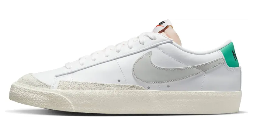 Nike Blazer Low 77 Vintage White Grey Fog Light Menta Sail (DA6364-109)