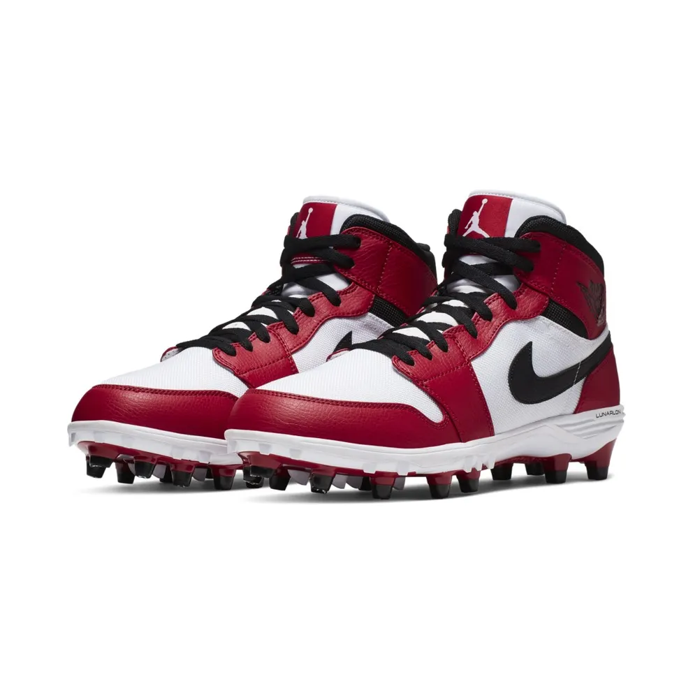 Jordan 1 TD Mid Chicago White/Varsity Red-Black (AR5604-106)