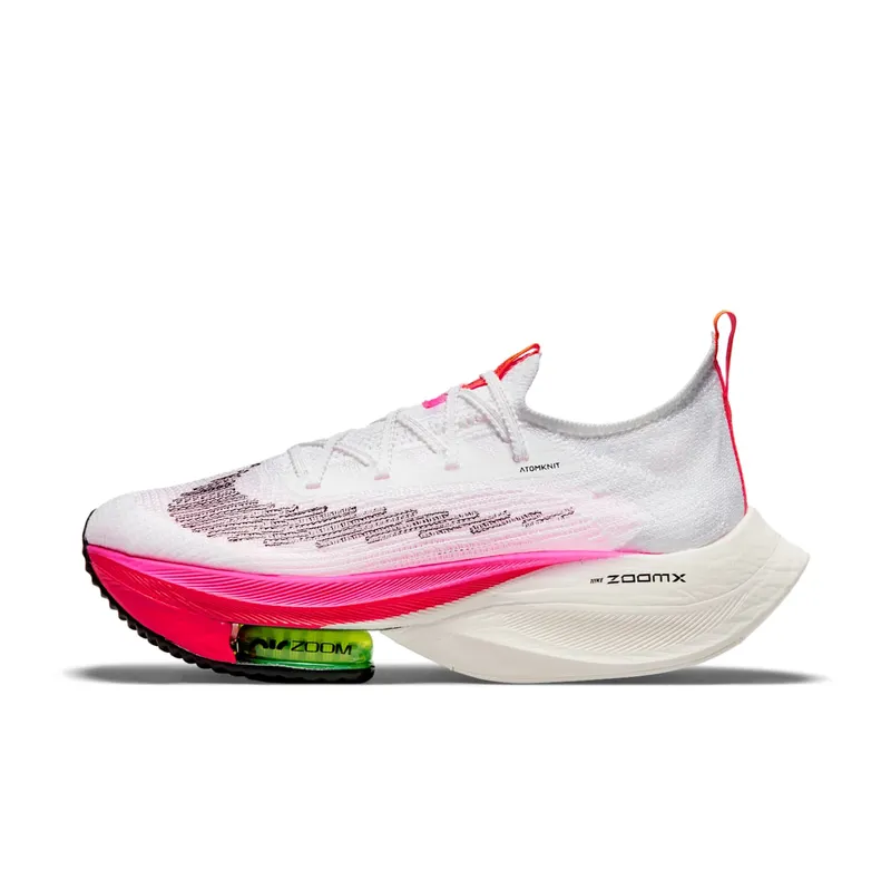 Nike Air Zoom Alphafly NEXT% Flyknit Road Racing White (DJ5456-100)