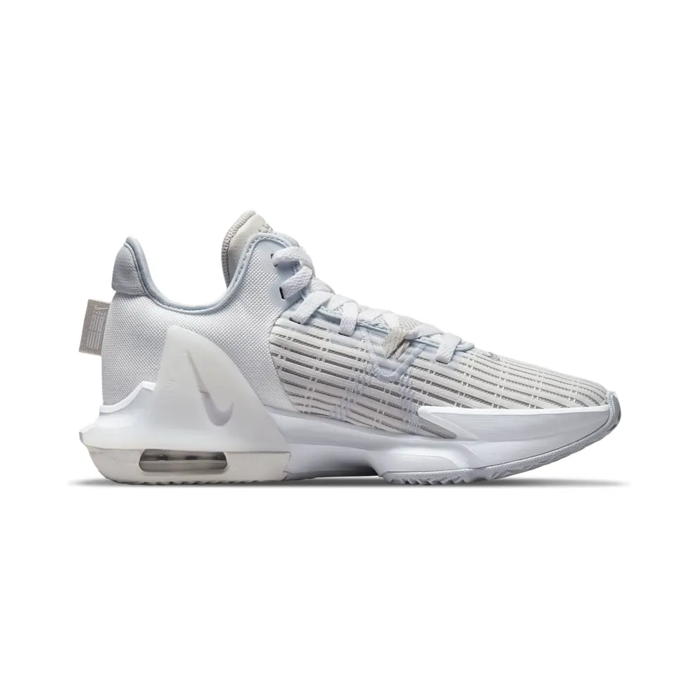 Nike LeBron Witness 6 Summit White Metallic Pewter (CZ4052-102)