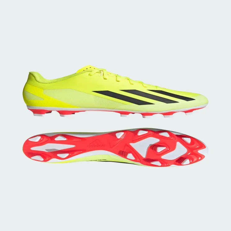 adidas X Crazyfast Club FG Team Solar Yellow 2 Core Black Cloud White (IG0618)