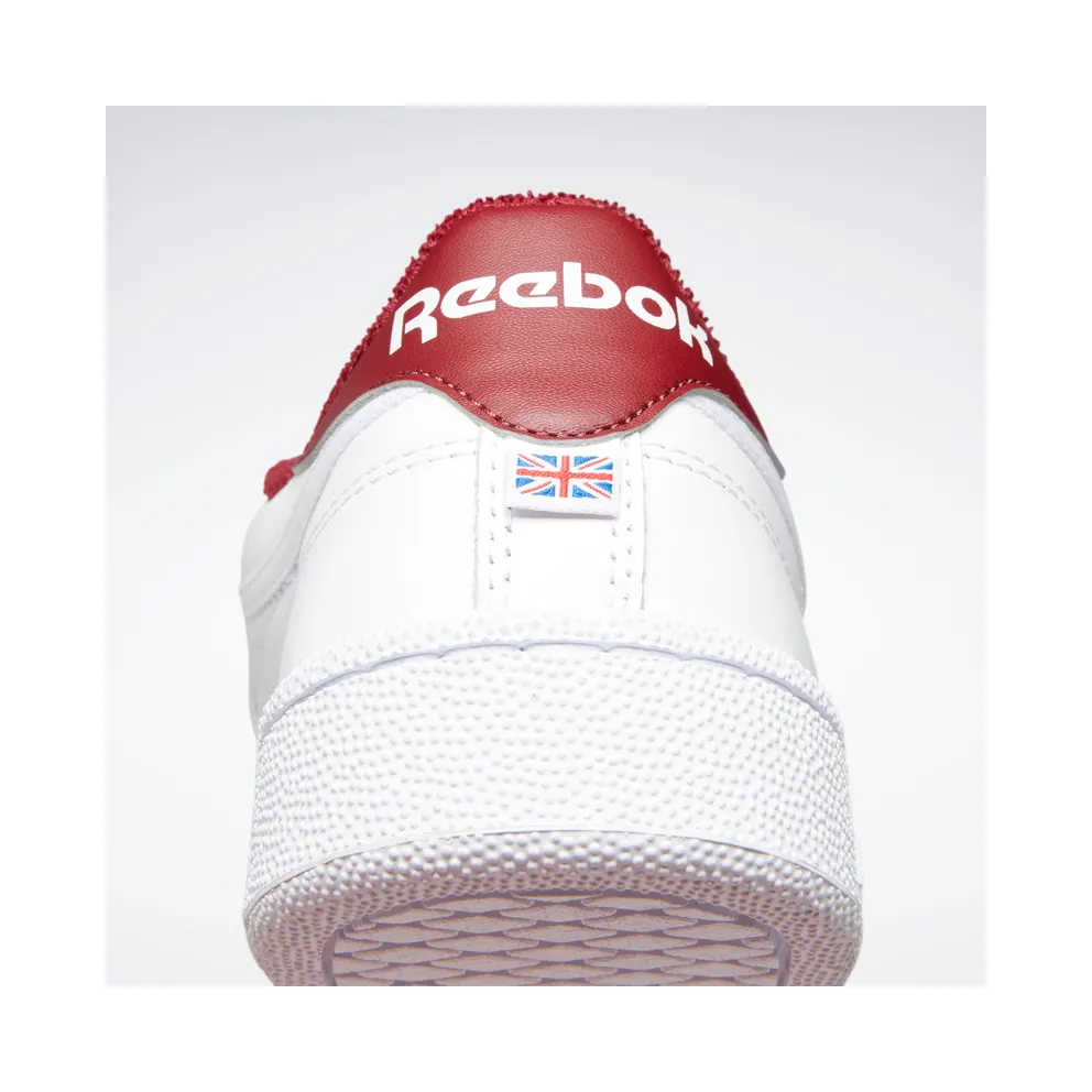 Reebok Club C 85 Shoes Cloud White / Cloud White / Classic Burgundy