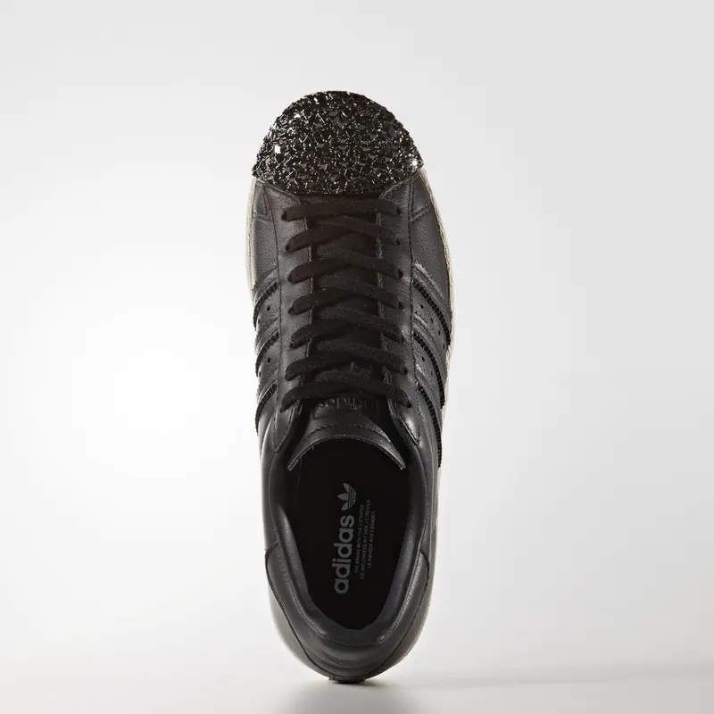 adidas Superstar 80s 3D Metal Toe Black (W) Core Black/Core Black/Off White (BB2033)