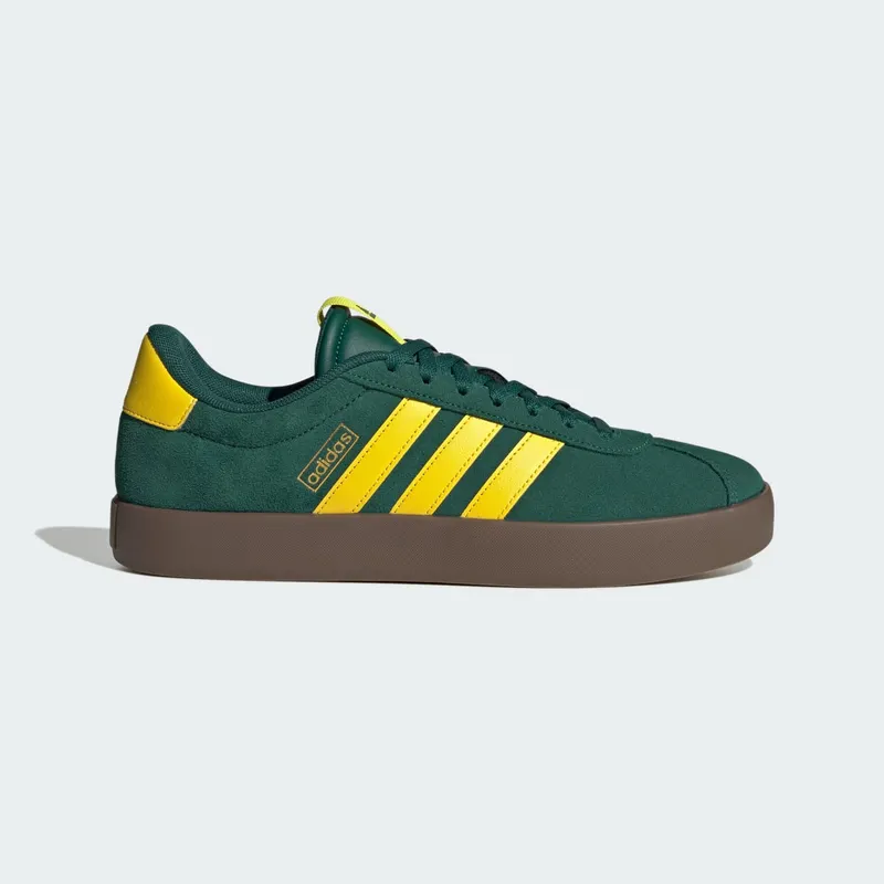 Adidas VL Court 3.0 Collegiate Green / Yellow / Gold Metallic (JP7535)