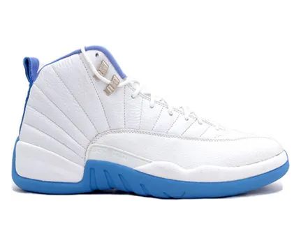 Jordan 12 Retro White Univ Blue (W) (2004)
