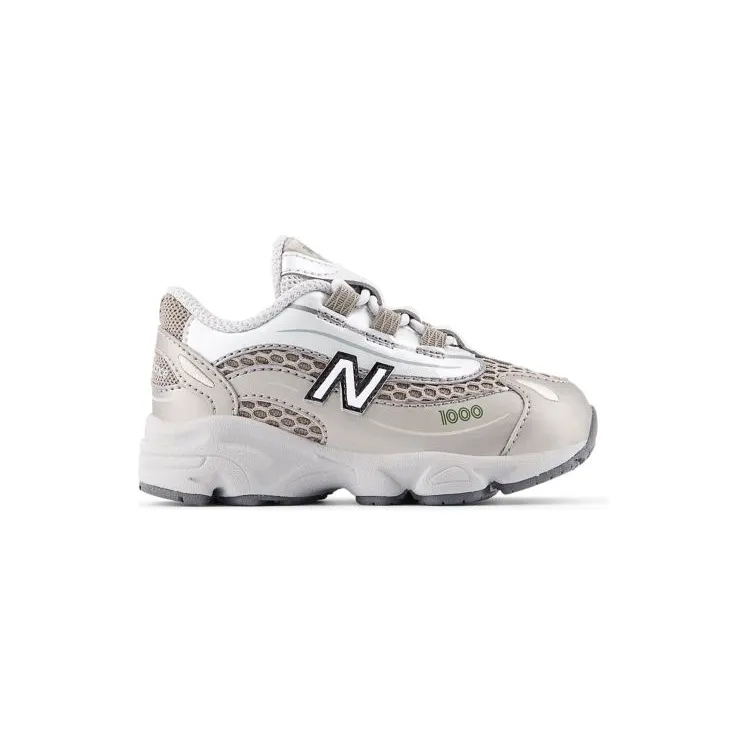 New Balance 1000 Bungee Lace Arid Stone Light Silver Metallic (IV1000NK)
