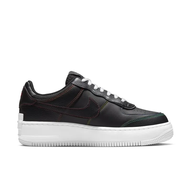 Nike Air Force 1 Low Shadow Black Opti Yellow (W) (DJ5998-001)