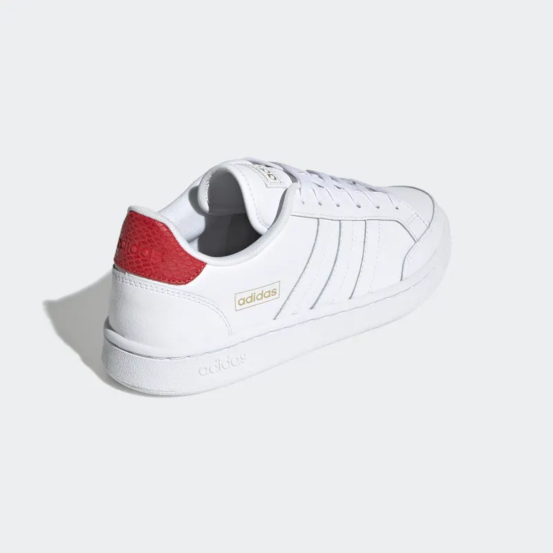 Adidas Grand Court SE Cloud White / Cloud White / Scarlet (GZ8177)