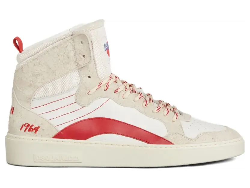DSQUARED2 High-Top-Sneakers mit Schnürung Nude (SNM045323808518)