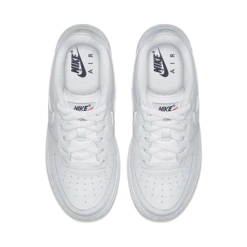 Nike Air Force 1 Low Swoosh Pack All-Star 2018 White (GS) White/White-White (AQ9942-100)