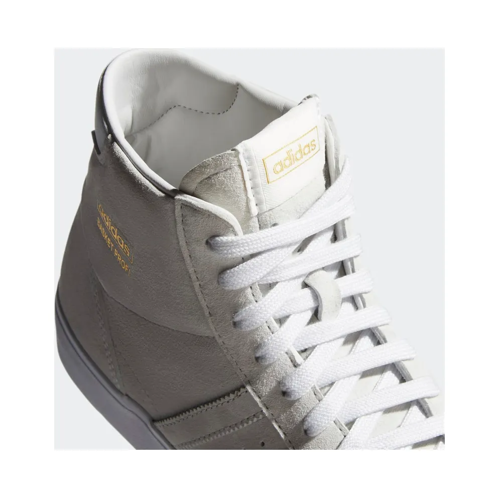 adidas Basket Profi Crystal White / Crystal White / Gold Metallic (FW3104)