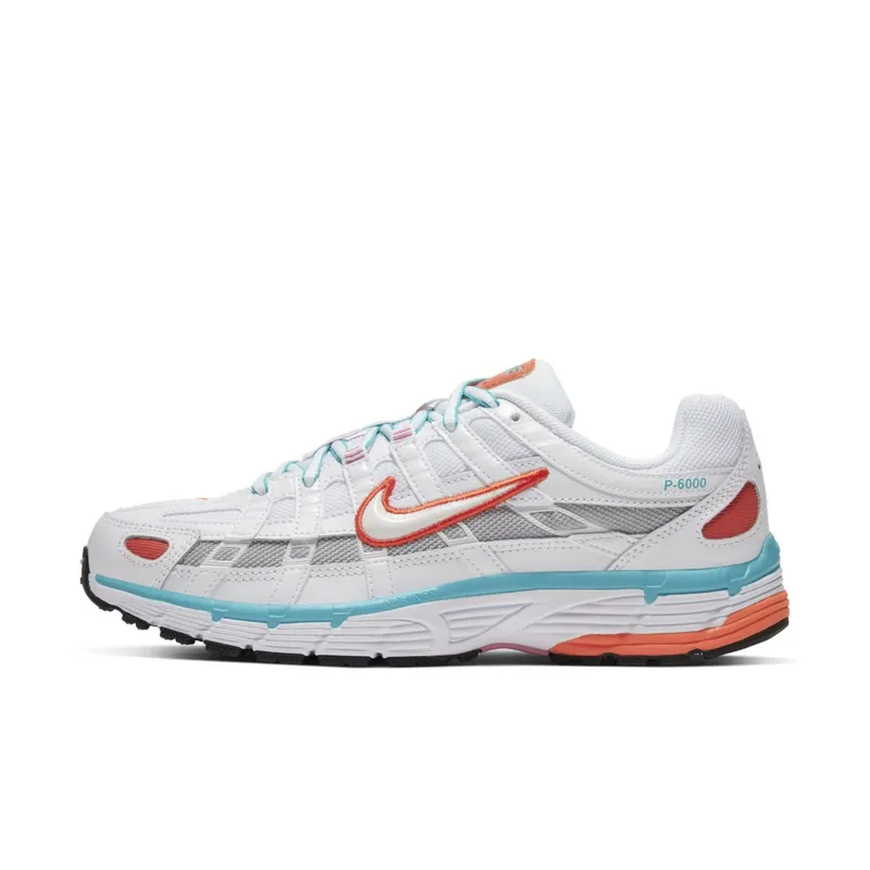 Nike P-6000 White (W) White/Oracle Aqua/Magic Flamingo (BV1021-105)