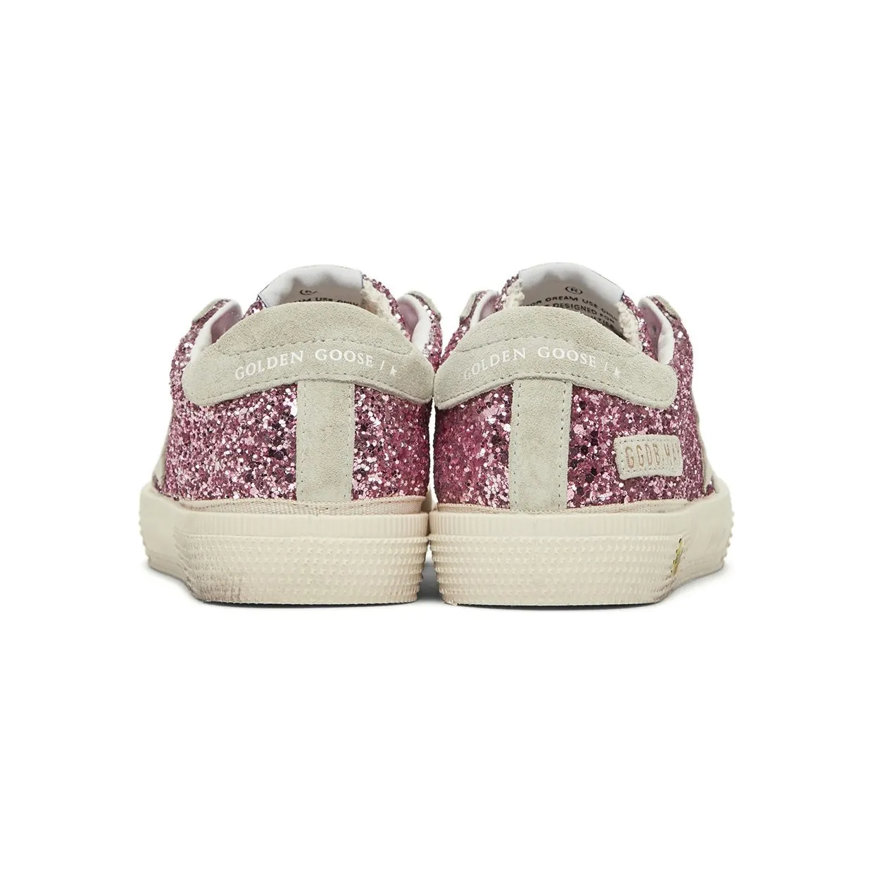 Golden Goose Kids Pink Glitter May Sneakers (GYF00112.F002813.25623) (2)