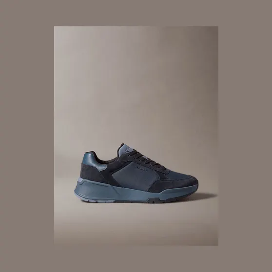 Calvin Klein Suède Chunky Dadsneakers “DARK DENIM/BLUE NIGHTS/KEEPSAKE” (HM0HM023080G5)