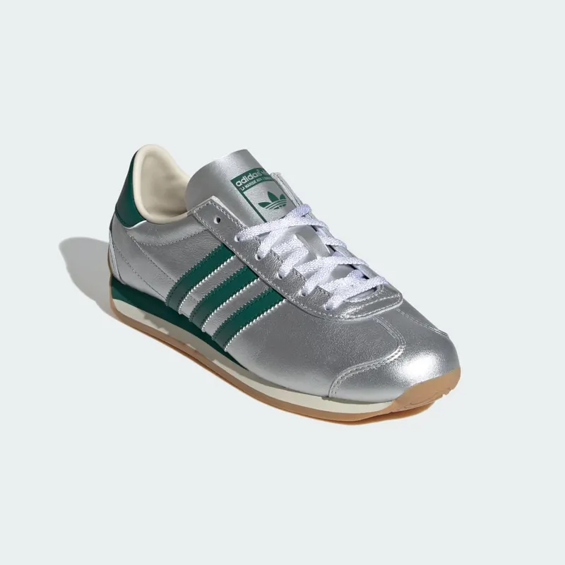 adidas Country OG Silver Metallic / Collegiate Green / Cream White (IE8412)