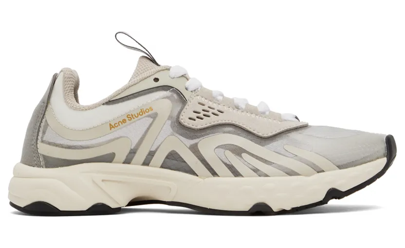 Acne Studios Grey Lace-Up Sneakers (AD0354-)
