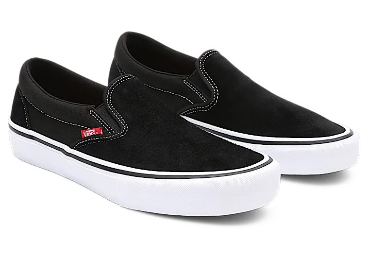 Vans Slip-On Pro ‘Black’ Black/White/Gum (VN00097M9X1)