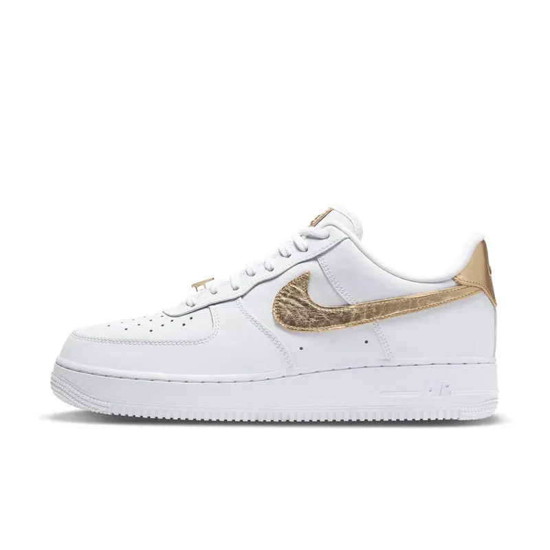 Nike Air Force 1 Low White Metallic Gold (2020) White/White-Metallic Gold (DC2181-100)
