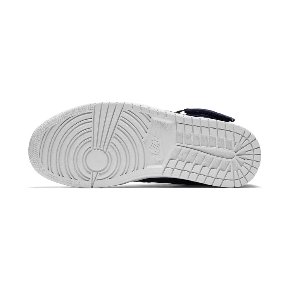 Jordan 1 Retro High Strap Midnight Navy Midnight Navy/Pure Platinum-Black (342132-400)