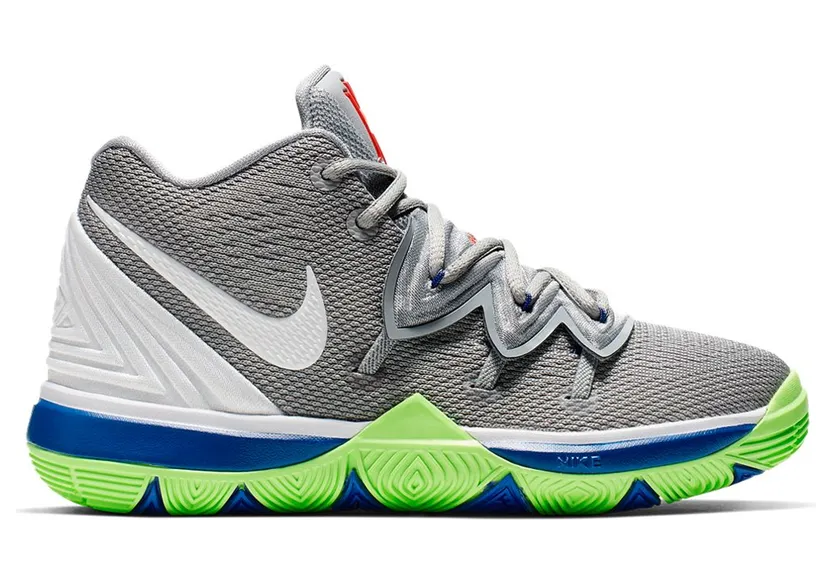 Nike Kyrie 5 Wolf Grey Lime Blast (PS)