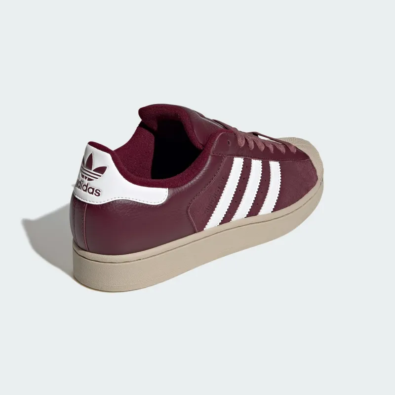 Adidas SUPERSTAR II Maroon / Core White / Khaki Three (KJ9949)