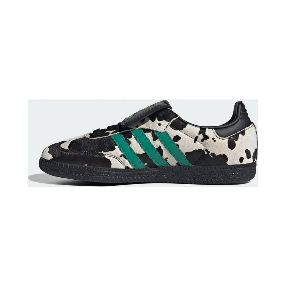 Adidas Samba LT Core Black / Lucid Blue / Gold Metallic “Animal Print” (JS3930)