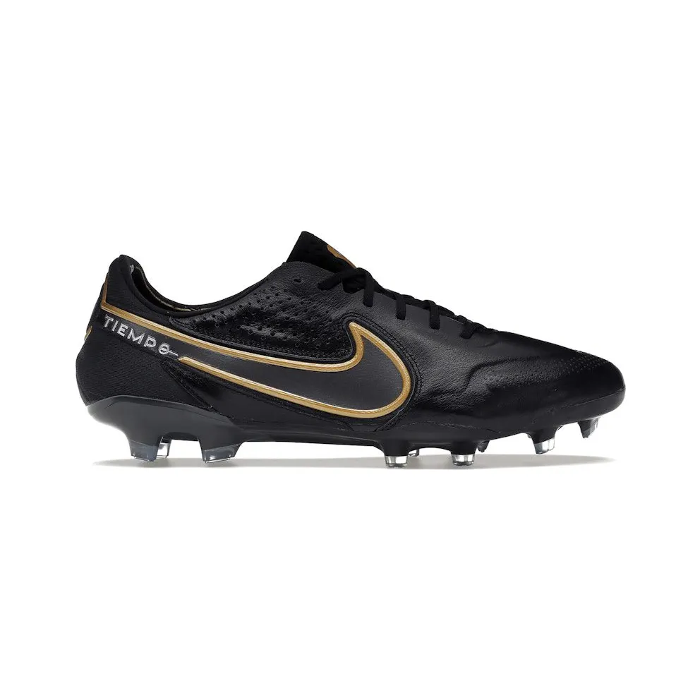 Nike Tiempo Legend 9 Elite FG Black Metallic Gold (CZ8482-007)