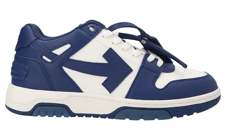 OFF-WHITE Out Of Office OOO Low Tops Dusty Blue White (OMIA189C99LEA0044201)