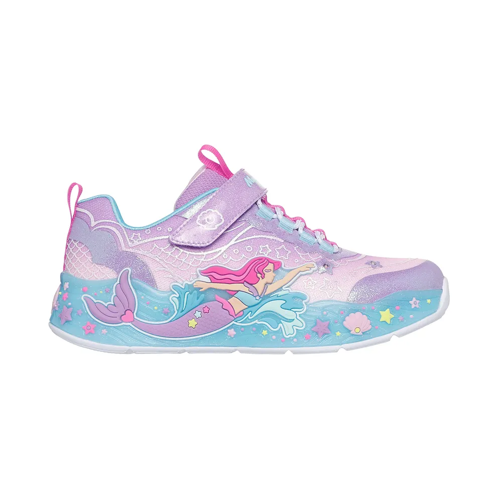 Skechers S-Lights: Mermaid Dreams Sneaker Lavendel