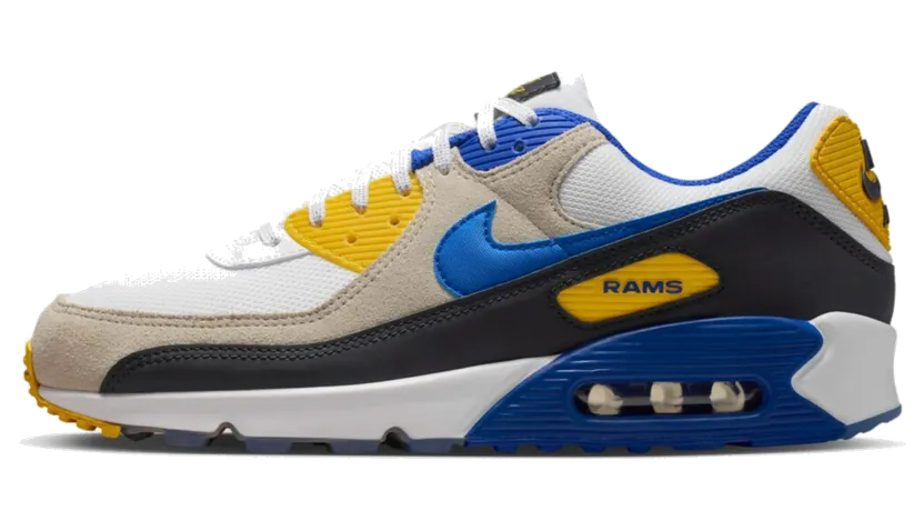 Nike Air Max 90 Rivalry “Los Angeles Rams” (II7587-100)
