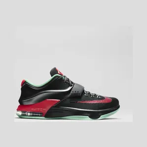 Nike KD 7 ‘Good Apples’ Black/Action Red-Medium Mint (653996-063)