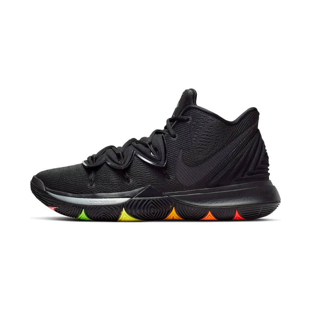 Nike Kyrie 5 Black Rainbow Soles
