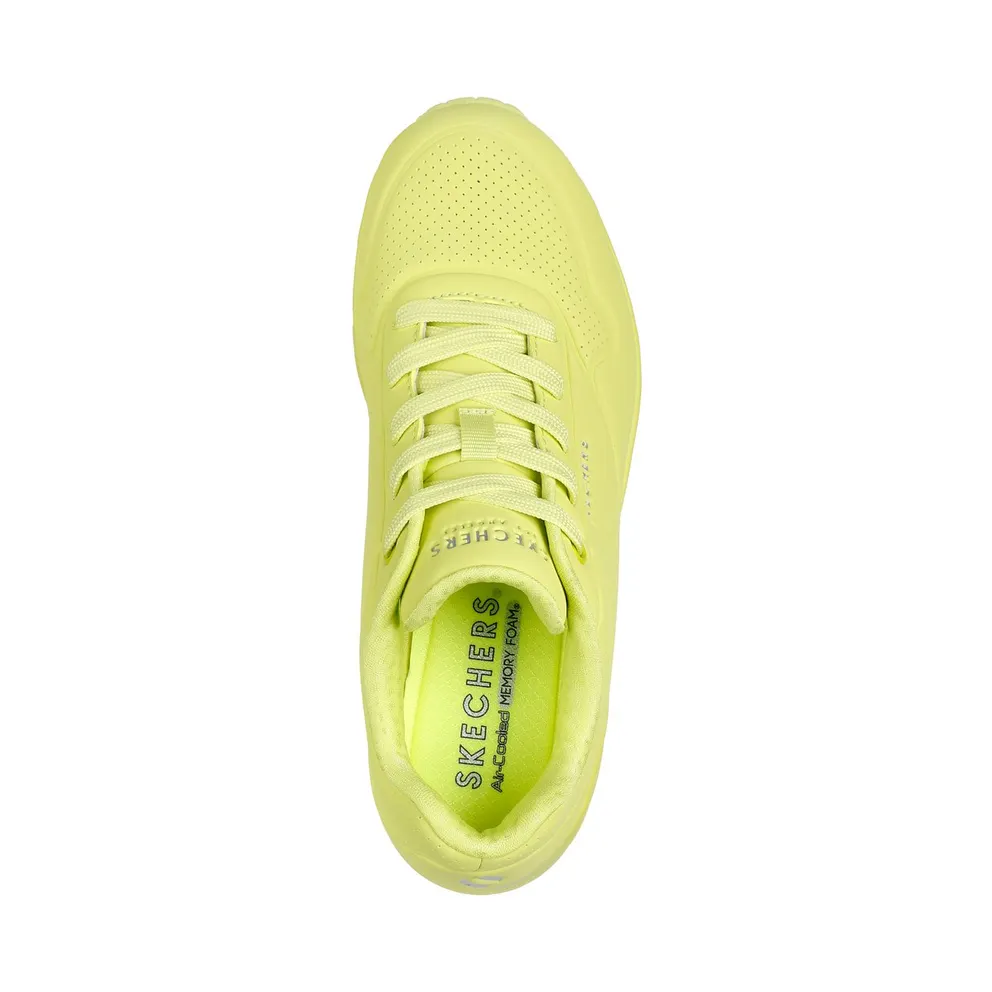 Skechers UNO – Stand on Air Sneaker Limoen
