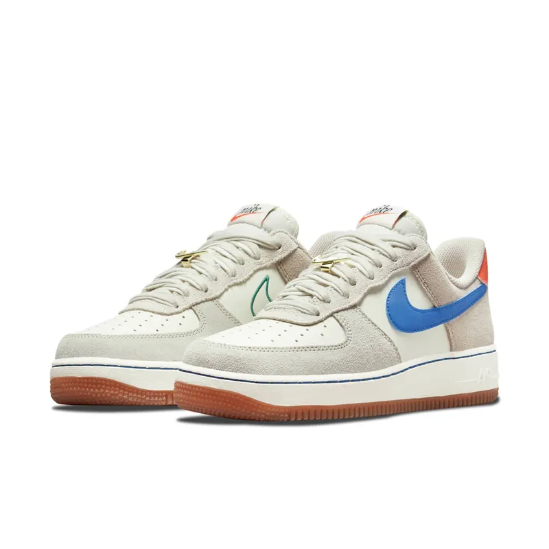 Nike Air Force 1 ’07 SE Grey – “Sail / Cream Ii / Light Bone / Green Noise” (DA8302-100)