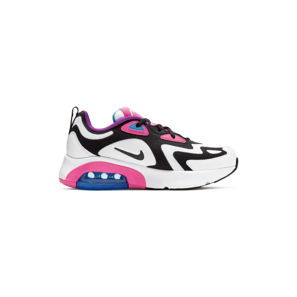 Nike Air Max 200 White Hyper Pink Black (GS) White/Hyper Pink-Photo Blue-Black (AT5630-100)