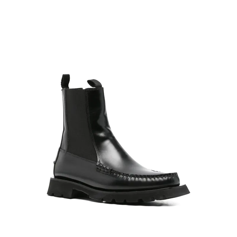 Hereu Leather Chelsea “Black” (MFALDS ALDA SPORT BLACK)