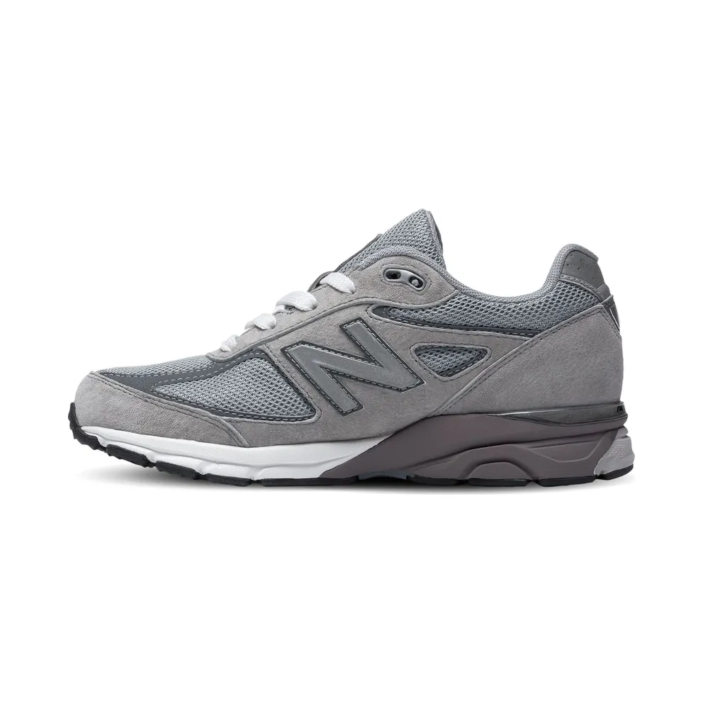 New Balance 990v4 Grey (GS) Grey/Grey (KJ990GLG)