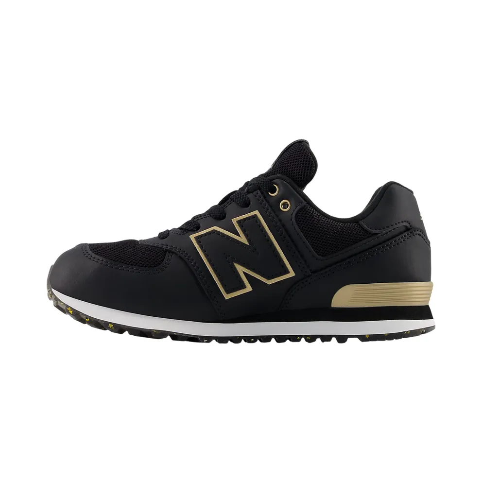 New Balance 574 Lace GS “Black Gold” (GC574GL)